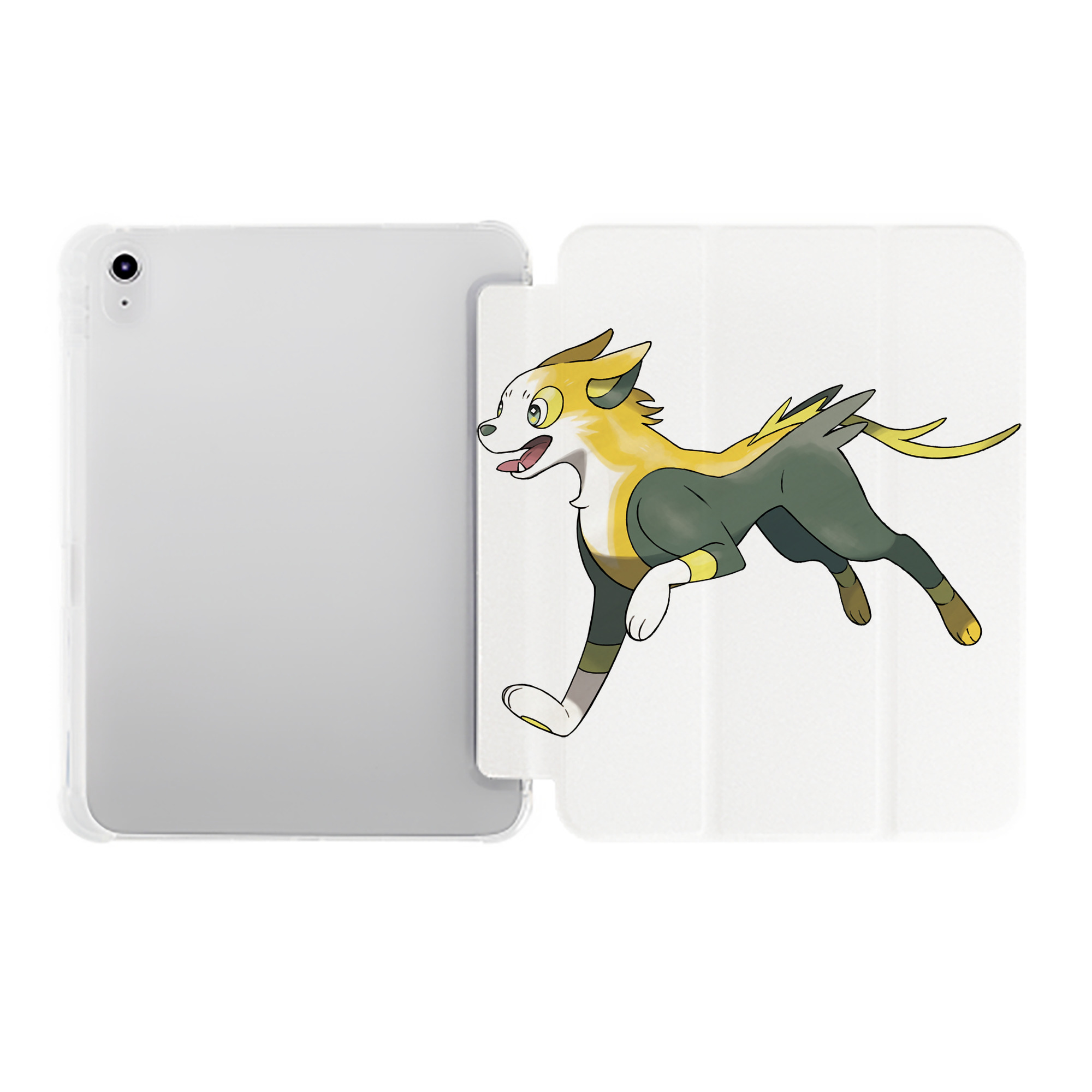 （画像用） ポケットモンスター Pokémon IPad ケース ペン収納付き 三つ折りスタンド PUレザー×シリコン 対応機種9.5/10.5/10.9インチ